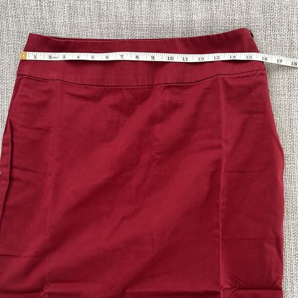 Fan Pants Athletic Skirt Burgundy‎ Dark Red Size 2 - Picture 2 of 6
